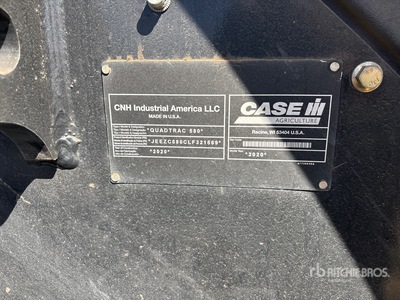 2020 Case IH 580 Quadtrac Track Tractor