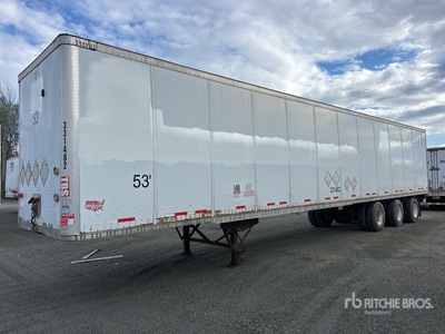 2009 Wabash 53 ft x 102 in Tri/A Van Trailer