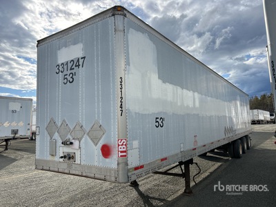 2005 Trailmobile 53 ft x 102 in Tri/A Van Trailer