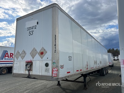 2008 Wabash 53 ft x 102 in Tri/A Van Trailer