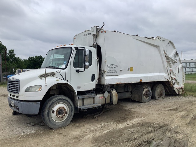2013 Freightliner 6x4 Rear Loader Waste Collection Truck (Inoperable)
