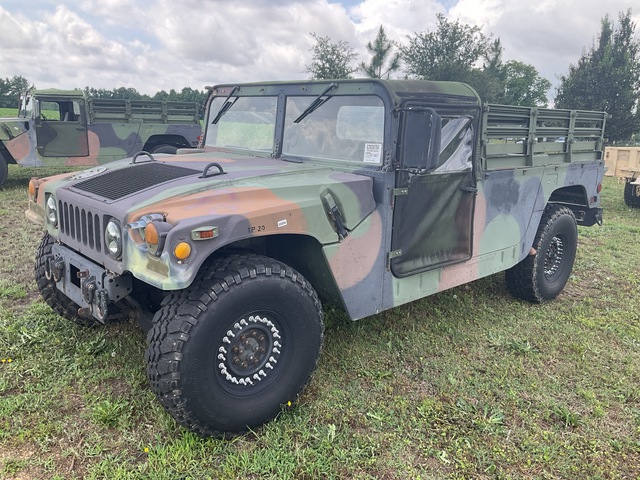 2004 AM General M1097A2 HMMWV 2 Door Soft Top w/Truck Body