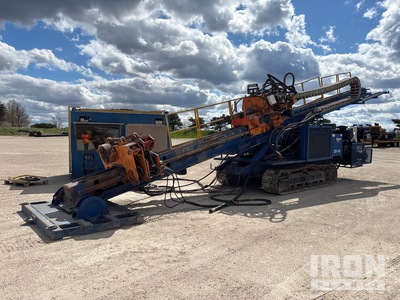 American Auger DD140 Directional Drill w/2008 Belshe DT256 Trailer