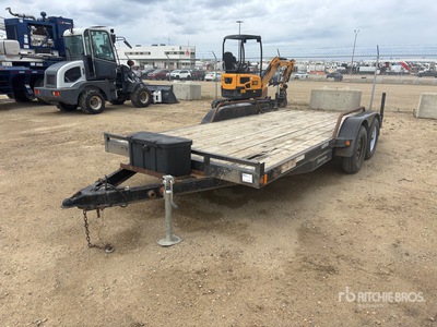 2013 Rainbow Trailers 16 ft T/A Equipment Trailer