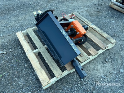 2026 Wolverine MAD-12-12D Mini Skid Steer Auger (Unused)