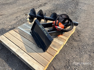 2026 Wolverine MAD-12-12D 12 in Mini Skid Steer Auger (Unused)