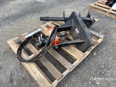 2026 Wolverine MAD-12-12D 12 in Mini Skid Steer Auger (Unused)