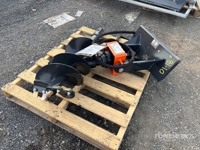 2026 Wolverine MAD-12-12D 12 in Mini Skid Steer Auger (Unused)