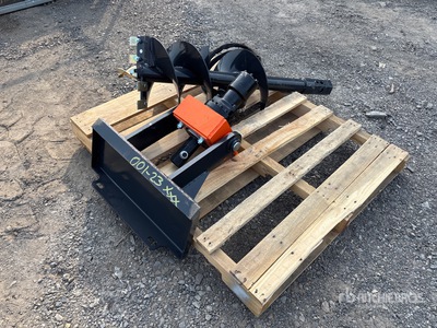 2026 Wolverine MAD-12-12D 12 in Mini Skid Steer Auger (Unused)