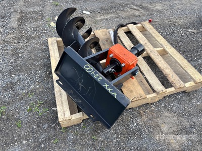 2026 Wolverine MAD-12-12D 12 in Mini Skid Steer Auger (Unused)