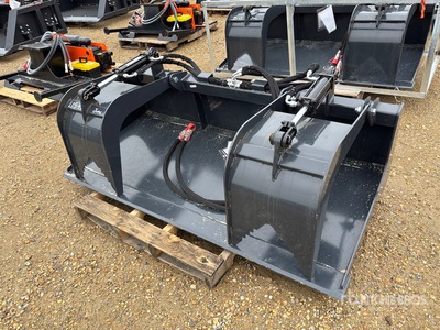 2026 Wolverine GB-11-72W 72 in Skid Steer Grapple Bucket (Unused)