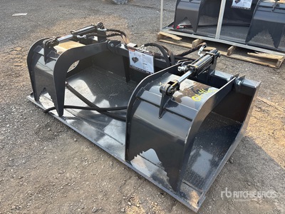 2026 Wolverine GB-11-72W 72 in Skid Steer Grapple Bucket (Unused)