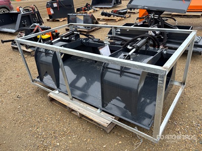 2026 Wolverine GB-11-72W 72 in Skid Steer Grapple Bucket (Unused)