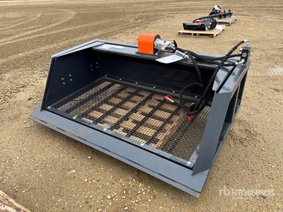 2026 Wolverine SB-12-72W Skid Steer Screening Bucket (Unused)