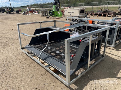 2026 Wolverine SB-12-72W 69 in Skid Steer Screening Bucket (Unused)
