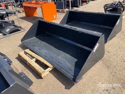 2026 Wolverine TDB-11-84W 82 in General Purpose Skid Steer Bucket (Unused)