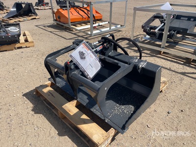 2026 Wolverine MSG-11-44W 44 in General Purpose Mini Skid Steer Grapple Bucket (Unused)