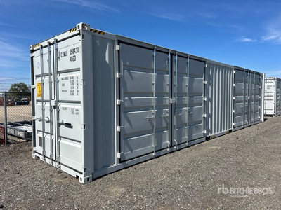 2026 40 ft High Cube Multi-Door Storage Container