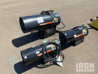 Quantity of 3 2021 Mi-T-M MH-0150-LMT0 Space Heater