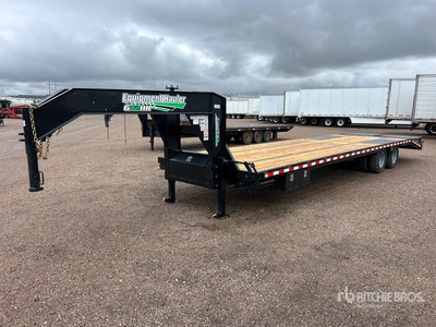 2026 Industrias America G32HR 32 ft T/A Gooseneck Equipment Trailer