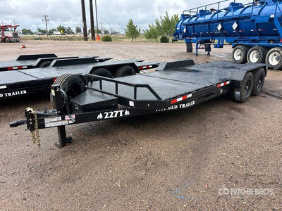 2026 Industrias America 227T 22 ft T/A Tilt Deck Trailer