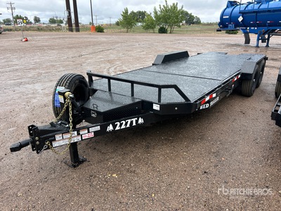 2026 Industrias America 227T 22 ft T/A Tilt Deck Trailer