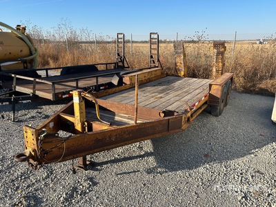 1998 Belshe 16 ft T/A Equipment Trailer