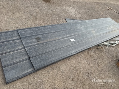 Quantity of (50) 2026 SKLP SKH50 12 ft Galvalume Steel Sheets Siding Roofing Acero para estructuras (Unused)