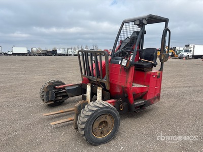 2013 Moffett M10 55.4 5500 lb 3x3 Truck Mounted Forklift