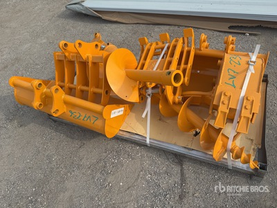 Quantity of (8) 2026 GIYI Cat 301 GYA-8 31 in Mini Excavator Attachments - Fits Cat 301 (Unused)