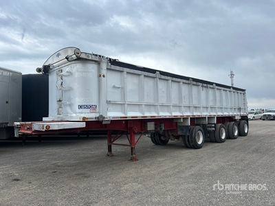 2005 Custom 42 ft Quad/A End Dump Trailer