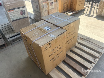 Quantity of (2) 2024 Powertek EB-800-E Soplador de hojas (Unused)