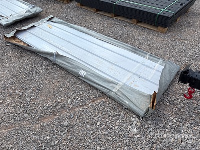 Quantity of (50) 2026 SKLP SK-XH50 10 ft Galvalume Steel Siding Roofing Panels Divers - Matériaux de construction (Unused)