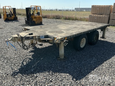 MI061A1 T/A Flatbed Trailer