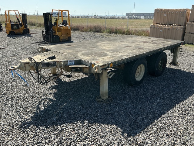 MI061A1 T/A Flatbed Trailer MI061A1 T/A Flatbed Trailer