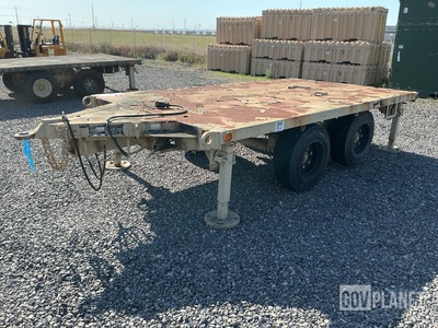 Utility Tool & Body M1061A1 Flatbed Trailer
