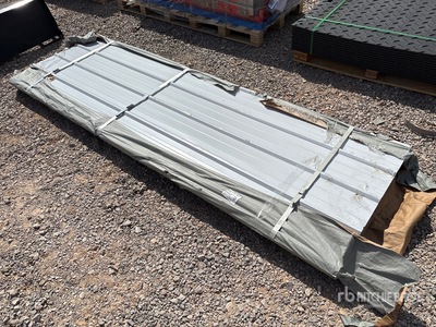 Quantity of (50) 2026 SKLP SK-XH50 10 ft Galvalume Steel Siding Roofing Panels Divers - Matériaux de construction (Unused)