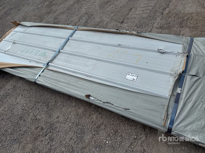 Quantity of (50) 2026 SKLP SK-XH50 10 ft Galvalume Steel Sheets Siding Roofing Acero para estructuras