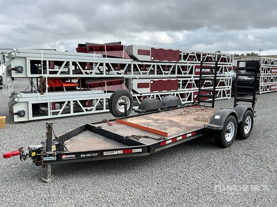 2019 MMDI 614SLTD 13 ft T/A Equipment Trailer