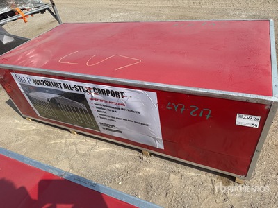 2026 SKLP SK-SC40 20 ft x 40 ft All Steel Carport (Unused)