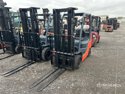 2018 Toyota 8FGCU25 4500 lb Cushion Tire Heftruck