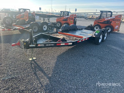 2019 MMDI 14 ft T/A Equipment Trailer