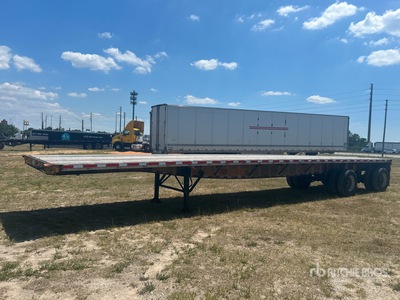 1996 Great Dane 40 ft T/A Flatbed Trailer