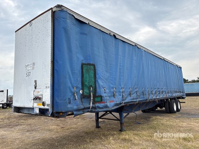 2000 Utility TS2CHA 48 ft T/A Curtain Side Trailer