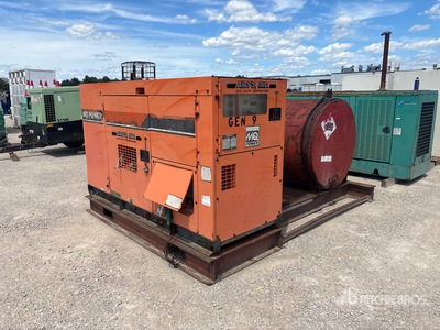 1997 Multiquip Whisperwatt DCA-70SSJU 70 kVA Skid-Mounted Generator Set (Inoperable)