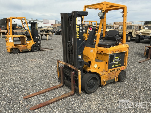 Hyster E45Z Electric Forklift