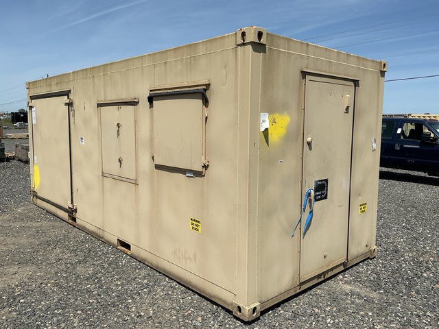 Advanced Containment Systems EWCC208 Expandable Wall Command Center Container Advanced Containment Systems EWCC208 Expandable Wall Command Center Container