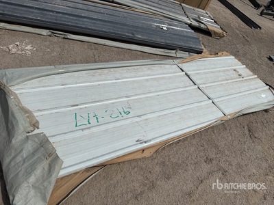 Quantity of (50) 2026 SKLP SK-XH50 10 ft Galvalume Steel Sheets Siding Roofing Structural Steel (Unused)