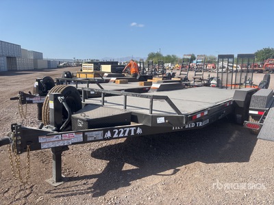 2026 Industrias America 227T 22 ft T/A Tilt Deck Trailer