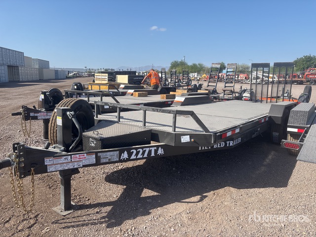 2026 Industrias America 227T 22 ft T/A Tilt Deck Trailer